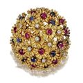 Selection of van cleef & arpels jewelry sold @ sotheby's, magnificent jewels, new york