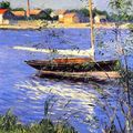 Gustave Caillebotte, bateau à l'ancre...