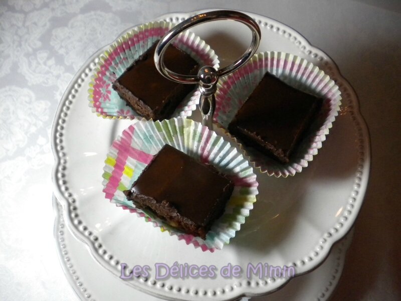 Brownies aux noix de pécan, ganache à l'Amaretto 3