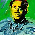 Cultural revolution: rare warhol painting of chairman mao to star at bonhams