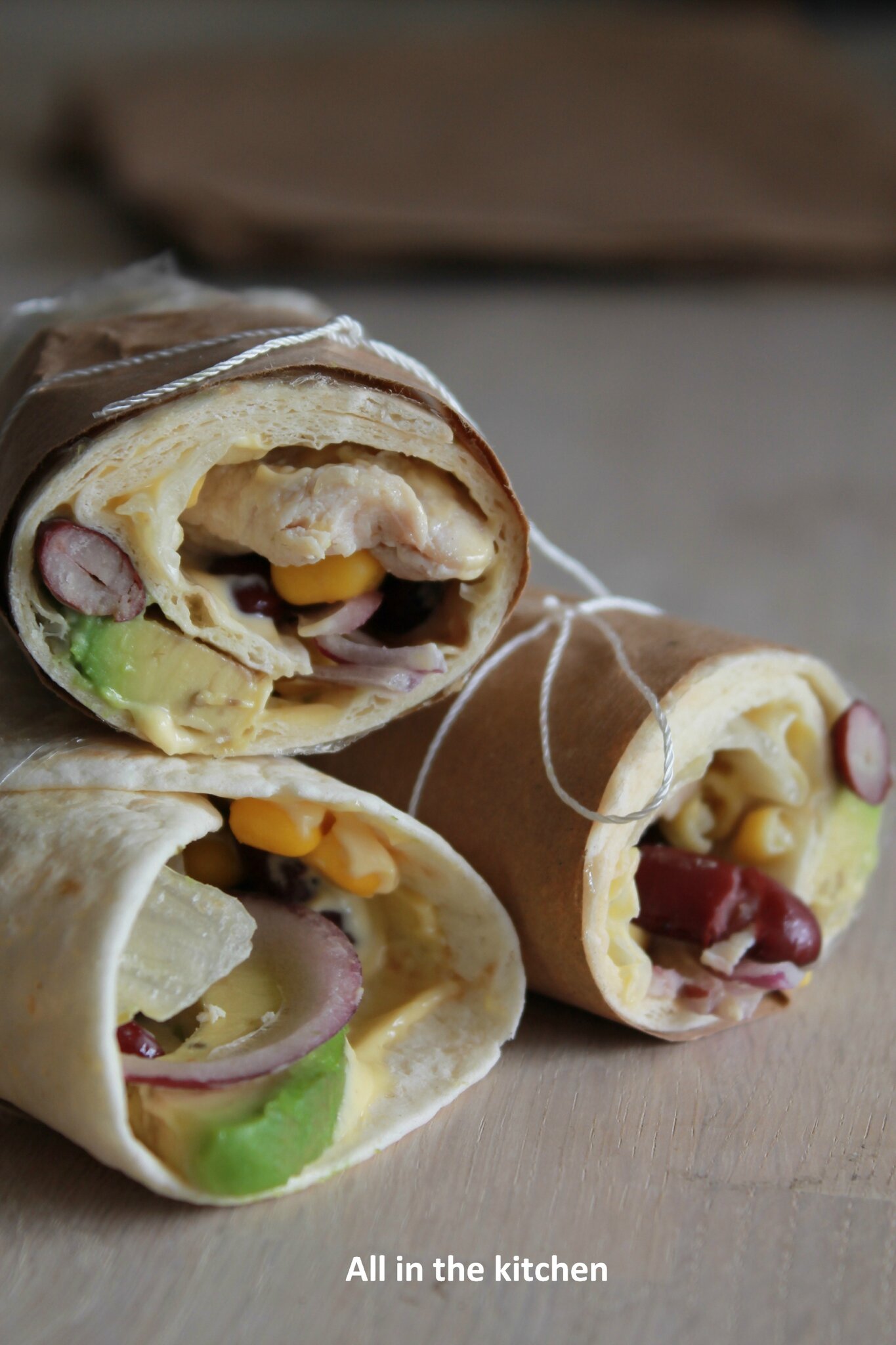 Wrap méxicain All in the kitchen etc...