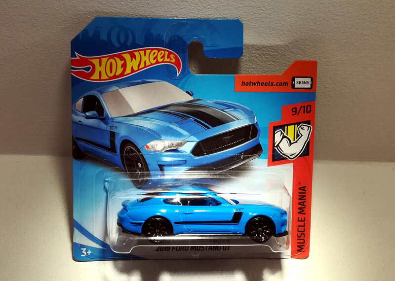 Ford Mustang GT de 2018 (Hotwheels)