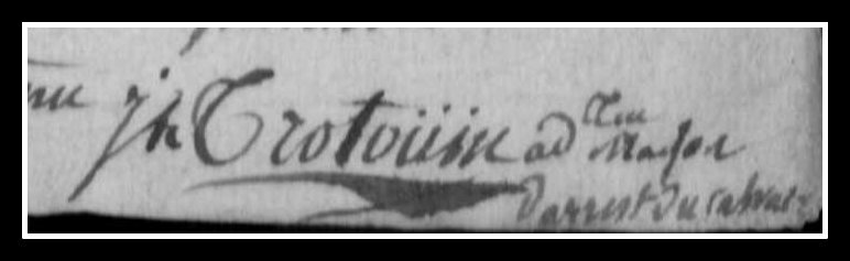 signature Trotouin