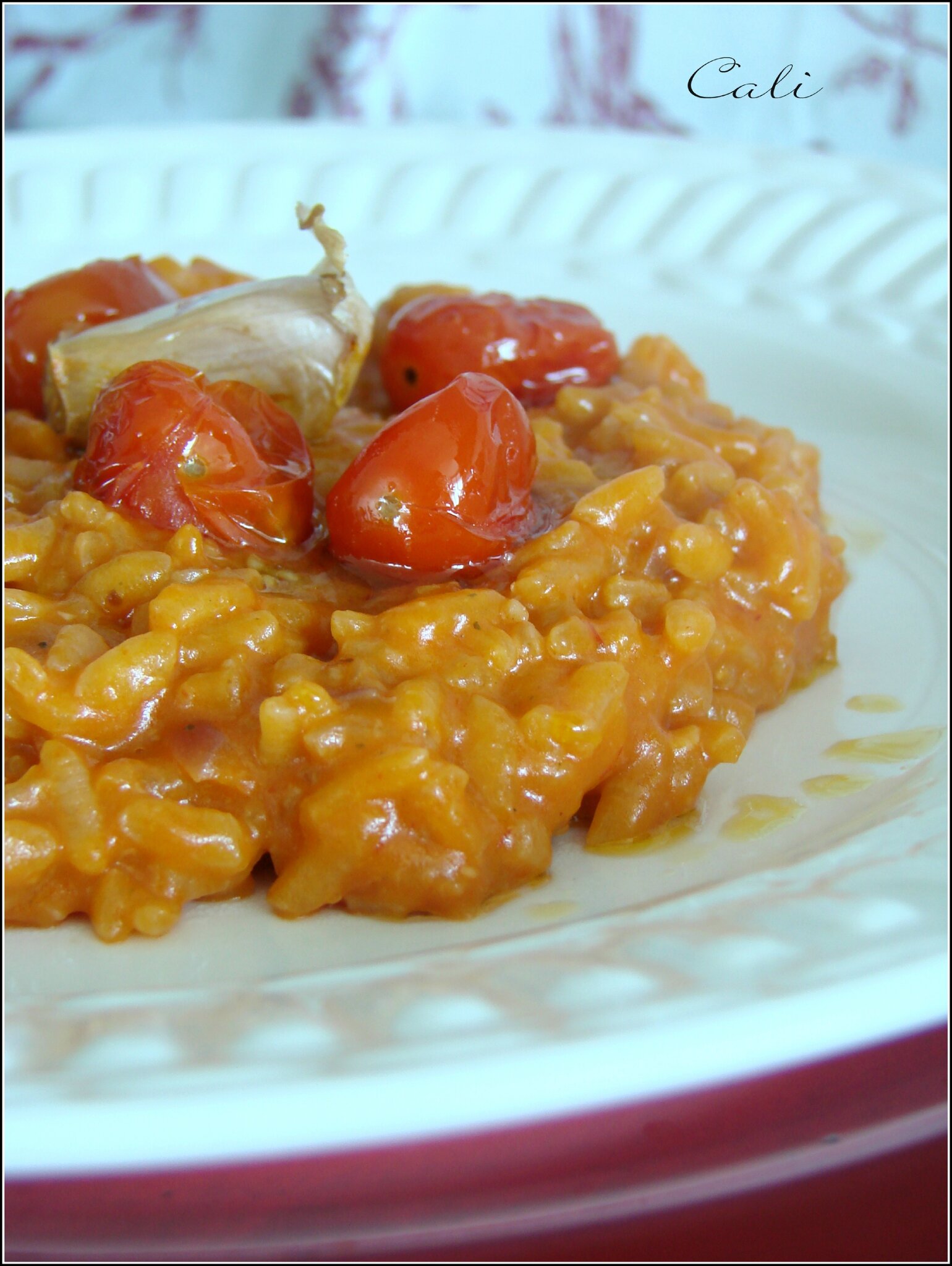 RISOTTO ROUGE FAÇON PILAF Vanille & Poivre Rose
