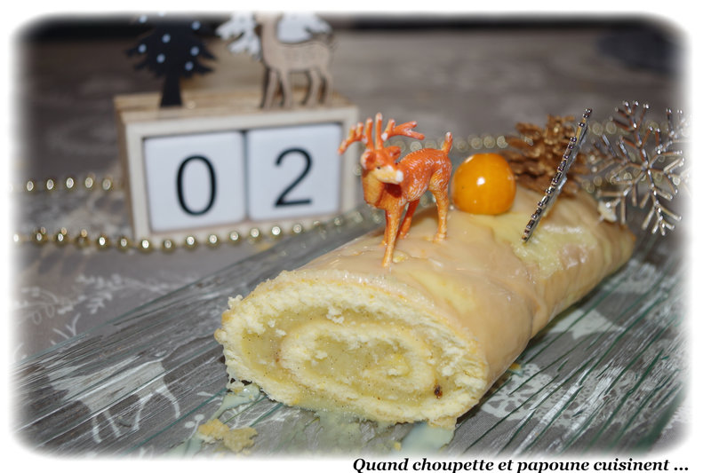 bûche ananas rhum vanille-8815