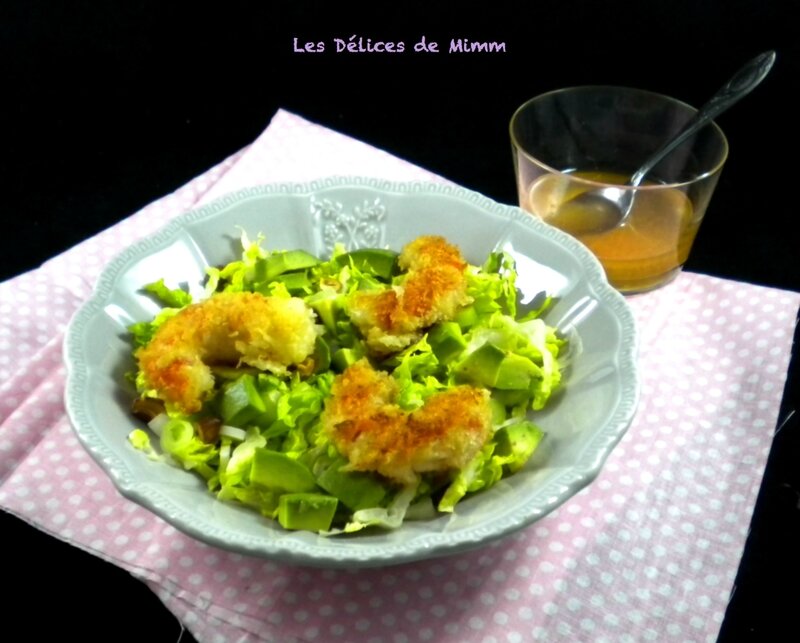 Salade de crevettes croustillantes pour la Saint-Valentin2