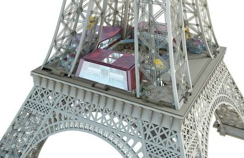 Projet de relifting du premier étage de la Tour Eiffel