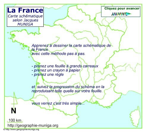 Carte De France Dessin Simple / Cartograf Fr Pays Cartes De France