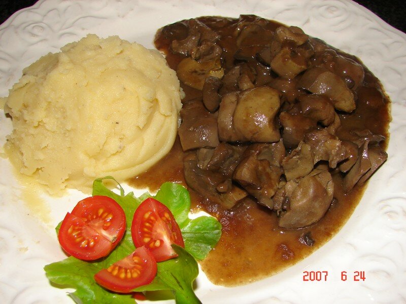 Rognons De Veau Au Madere Tests A Manger De L Ombre Blanche