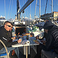 Croisières d'entraînement - de zadar à pag - 8 mars 2020 - training cruise, from zadar to pag