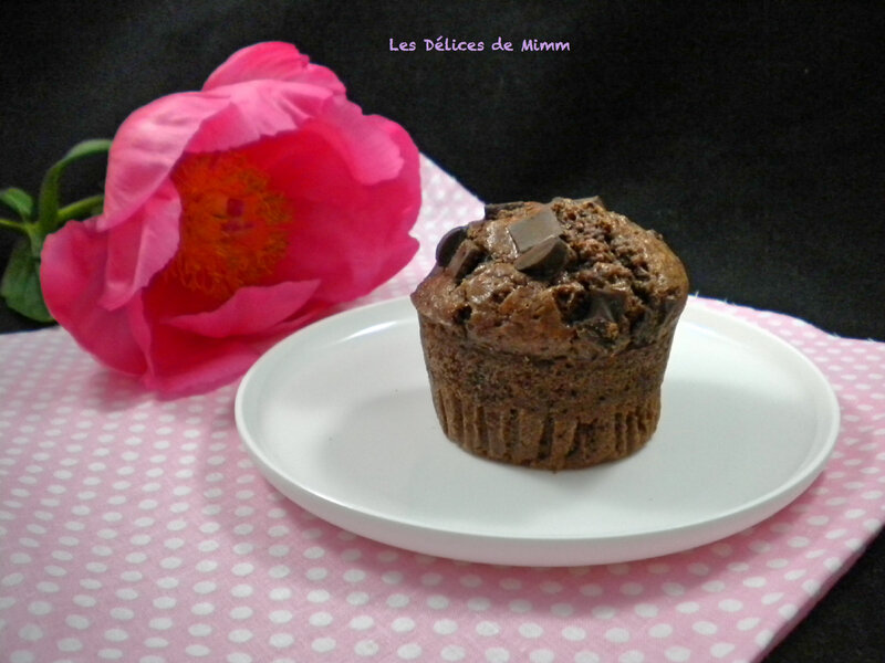 Muffins américains au chocolat super moelleux 6