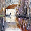 Ancien moulin sur la Creuse