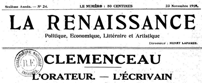 La Renaissance Clemenceau