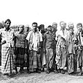 Ouvriers d'une usine de riz