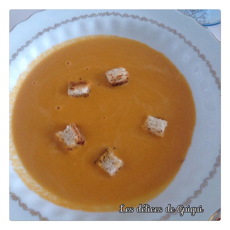 BISQUE DE CREVETTES Les Délices de Guigui (Célya)