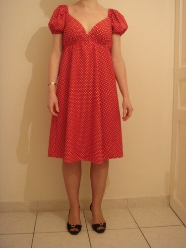 robe rouge à pois - Photo de Vêtements femme - Sarimara