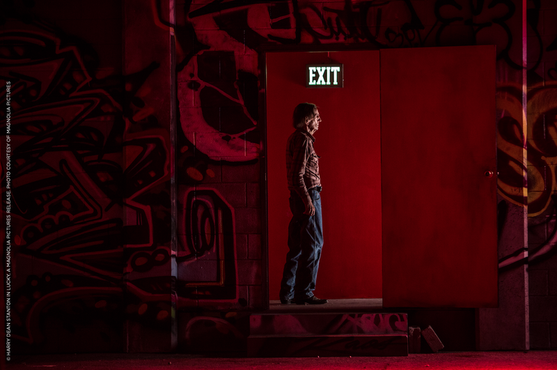 8 -® Harry Dean Stanton in LUCKY, a Magnolia Pictures release
