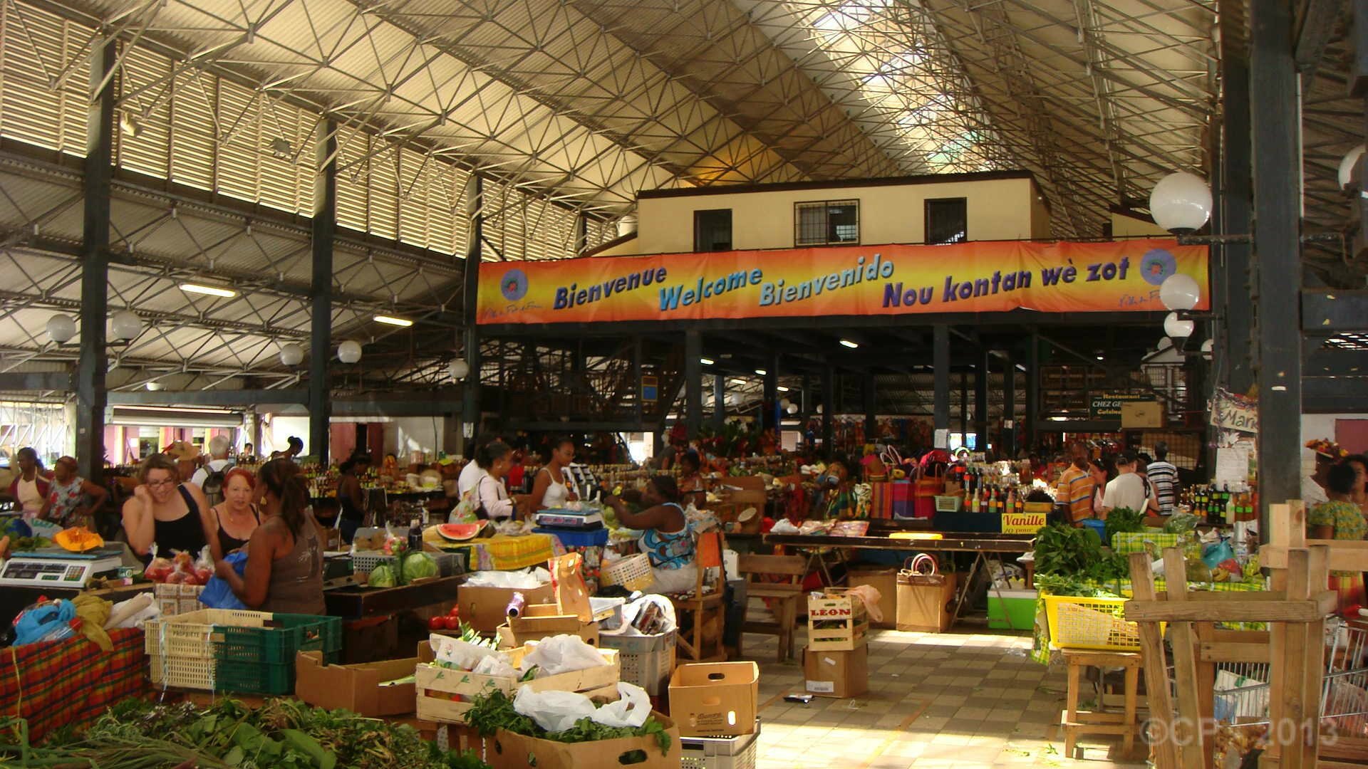 Marché de Fort De France Martinique