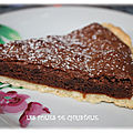 Tarte brownie (thermomix ou pas )