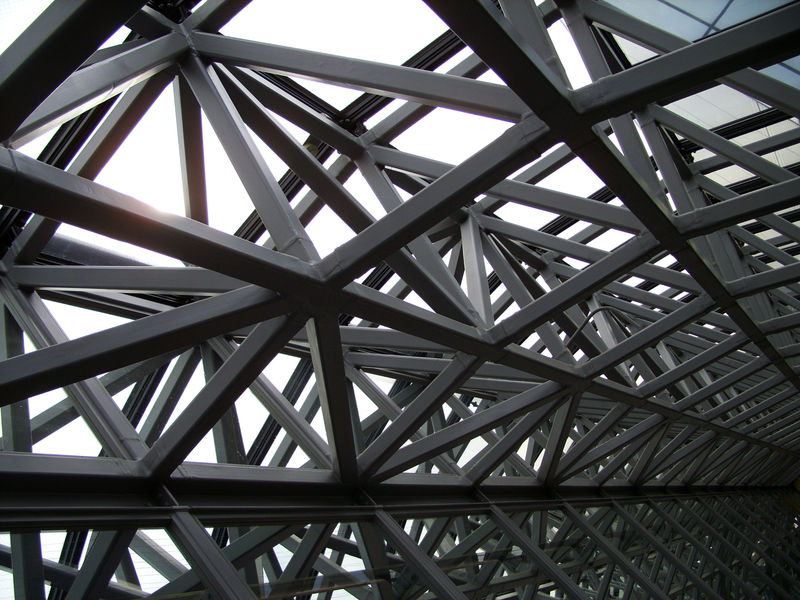 Kyôto eki, roof metallic view 2