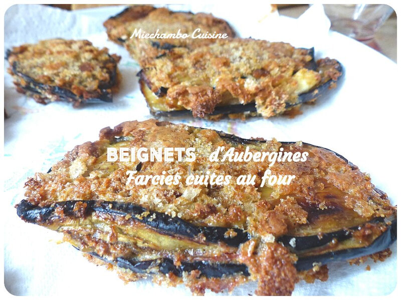 Melanzane a pullastiello - Beignets d'aubergines au four