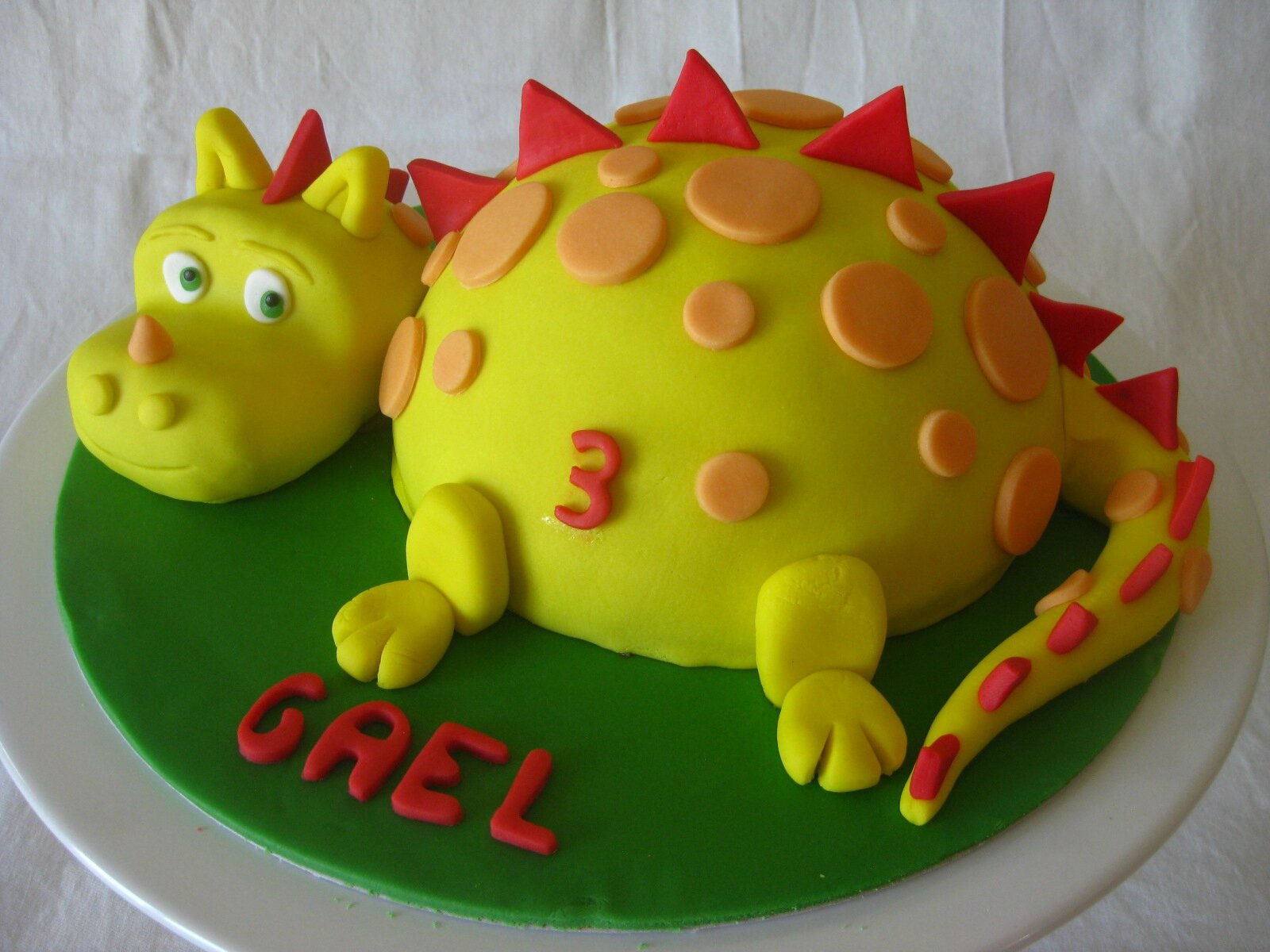Gâteau dinosaure