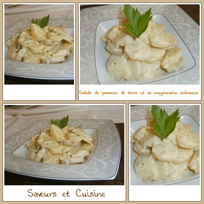 Salade De Pommes De Terre Et Sa Mayonnaise Cremeuse Chambre D Hotes Aux Sources De L Ancre En Picardie Au Pays Du Coquelicot