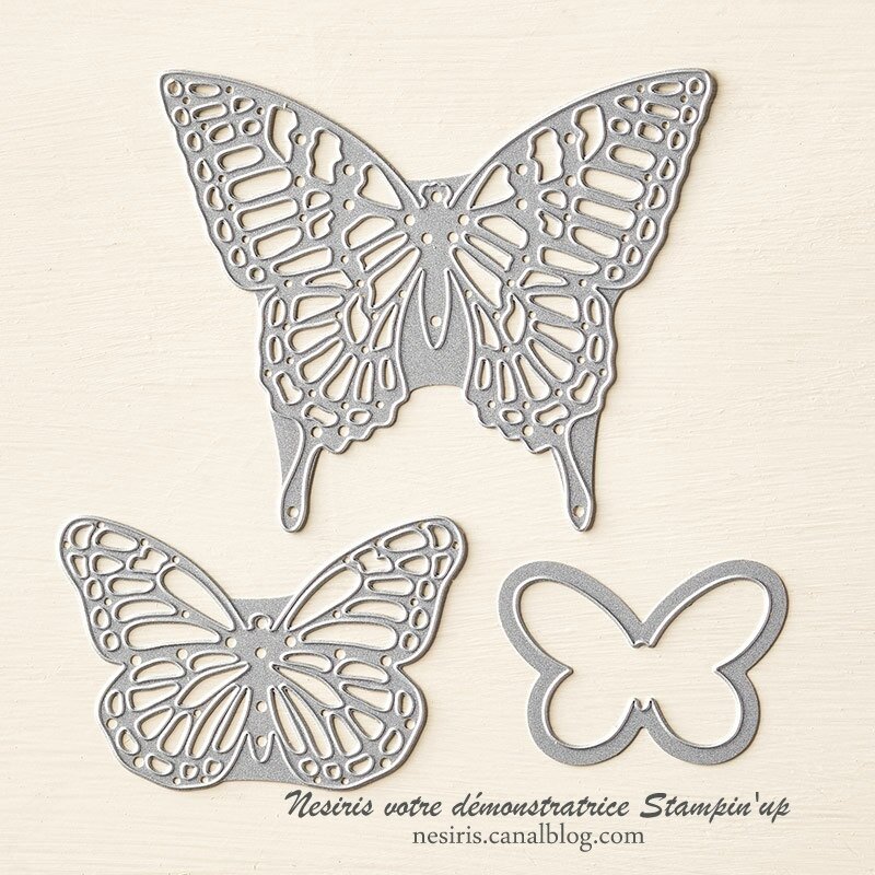 Thinlits papillons - nesiris - stampin'up