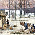 Puvis de Chavannes, L'hiver (1896)