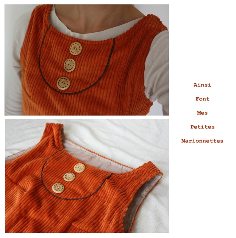 robe orange 2