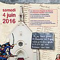 4 juin : le souvenir vendéen à la chapelle des martyrs de saint-laurent-des-autels