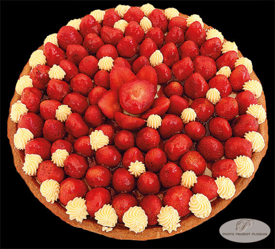 N°3 SAINTE_BAZEILLE_fete_de_la_fraise_concours_des_desserts_tarte_n3 Suprème aux fraises