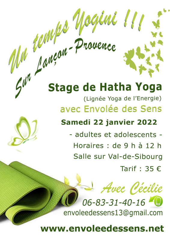 Affiche Stage Yoga A4 Recto Ps 20211225