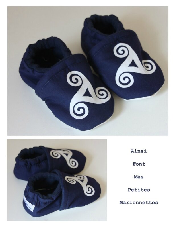 chaussons triskel