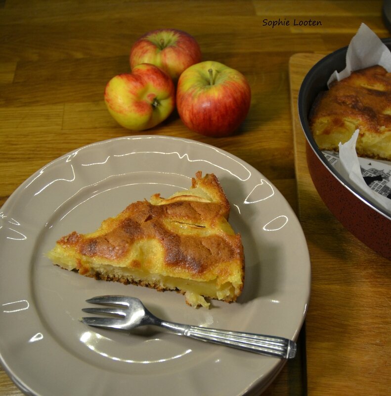 Gateau Aux Pommes De Mon Enfance Leger Et Croustillant Un Livre Gourmand