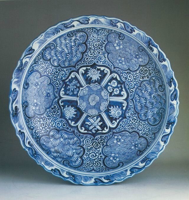 The famous dish from the Ottoman royal collection in Istanbul