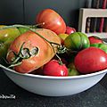 Les dernières tomates.