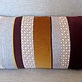 coussin bayadère