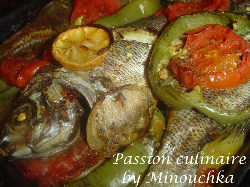 Tajine de poisson au four à la marocaine