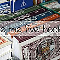 Give me five books ~ 5 livres que vous souhaiteriez avoir en plusieurs éditions