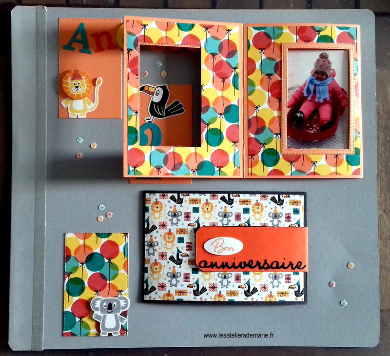 une photo peut en cacher une autre Angèle 2 ans