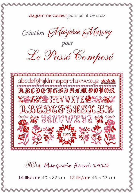 RC14 marquoir fleuri