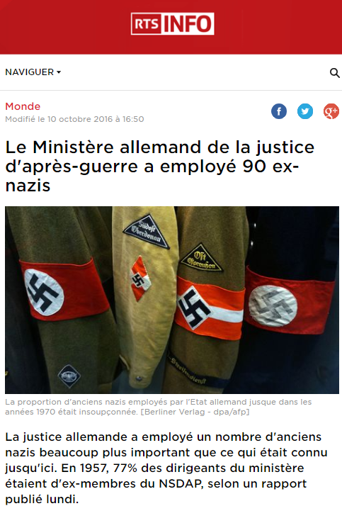 2019-02-03 20_38_57-Le Ministère allemand de la justice d'après-guerre a employé 90 ex-nazis - rts