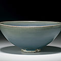 A junyao bowl, jin-yuan dynasty, 13th-14th century