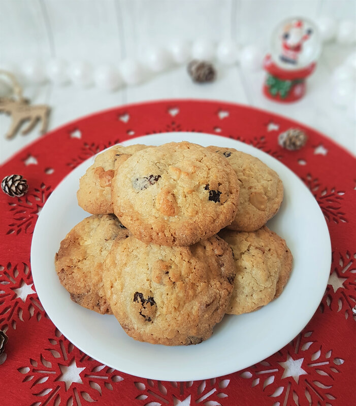 cathytutu cookies noel cranberries chocolat blanc nigella christmas057 (2)