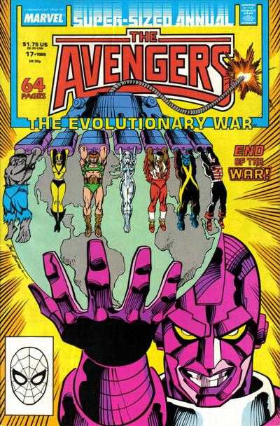 avengers 1963 annual 17 1988 the evolutionary war