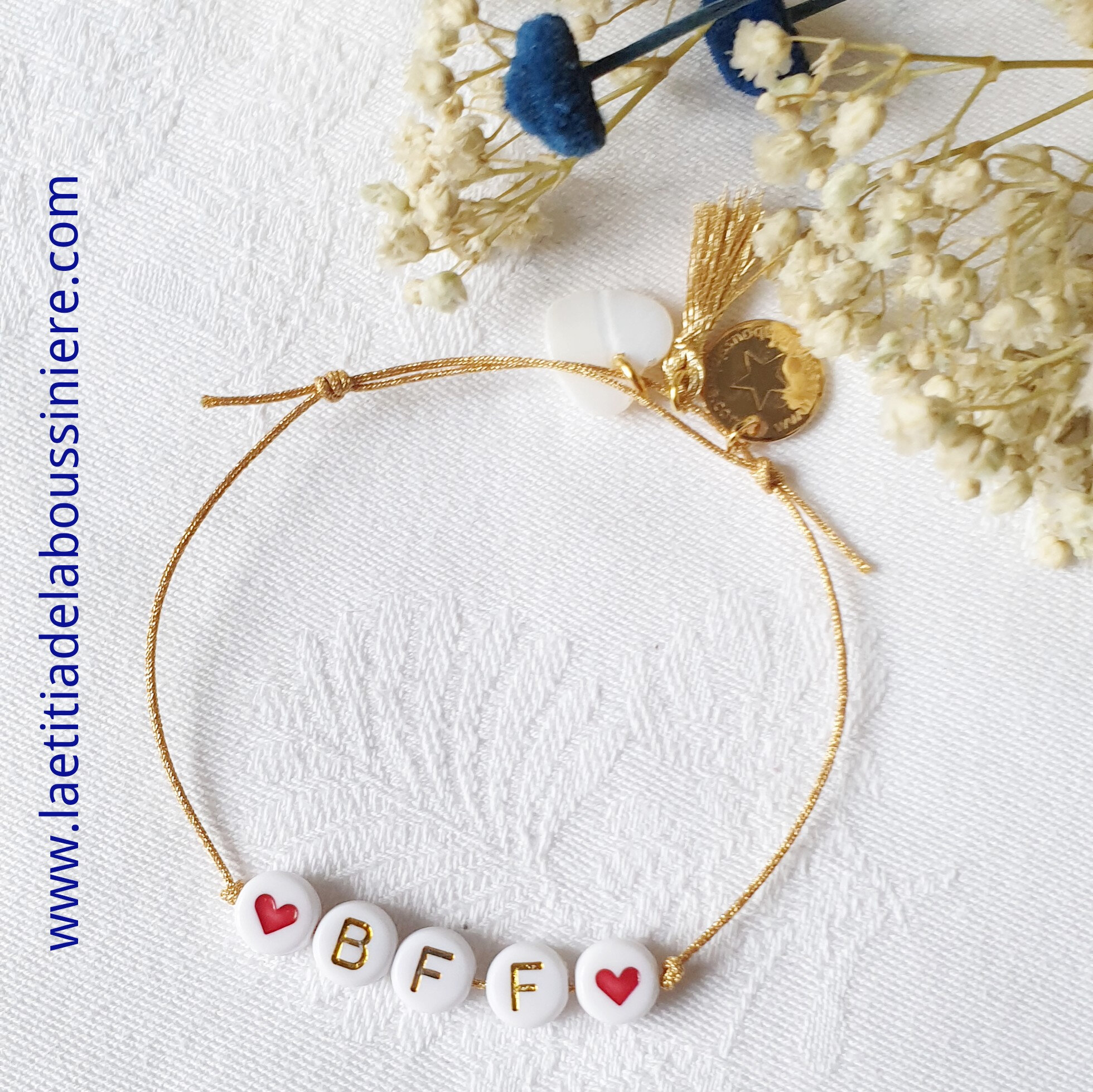 Bracelet Alphabet BFF - 9 €