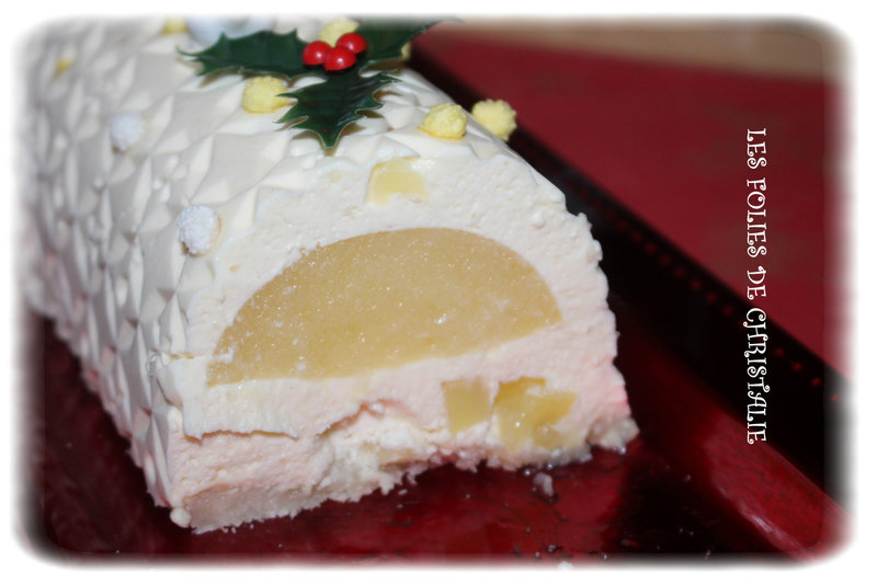 Bûche ananas 17