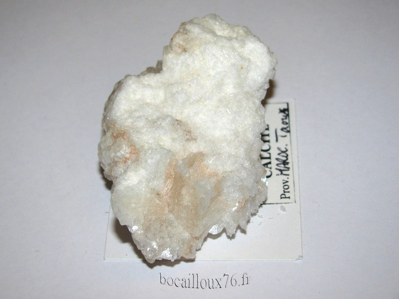 CALCITE S224 - MAROC.Taouz - COLLECTION MINERAUX - C13 