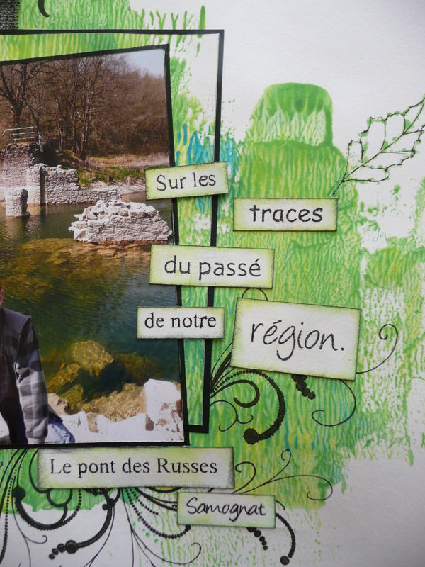 Sur Les Traces Du Passe Arte sur les traces du passé - le scrap de chris
